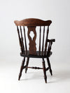 mid-century Nichols & Stone Windsor arm chair