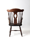 mid-century Nichols & Stone Windsor arm chair