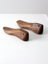 antique cobbler's shoe last set