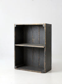 vintage primitive shelf