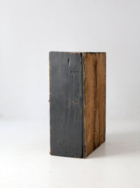 vintage primitive shelf