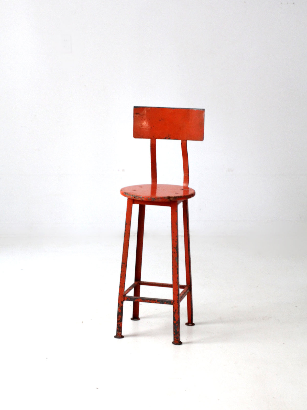 vintage industrial stool