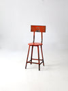 vintage industrial stool