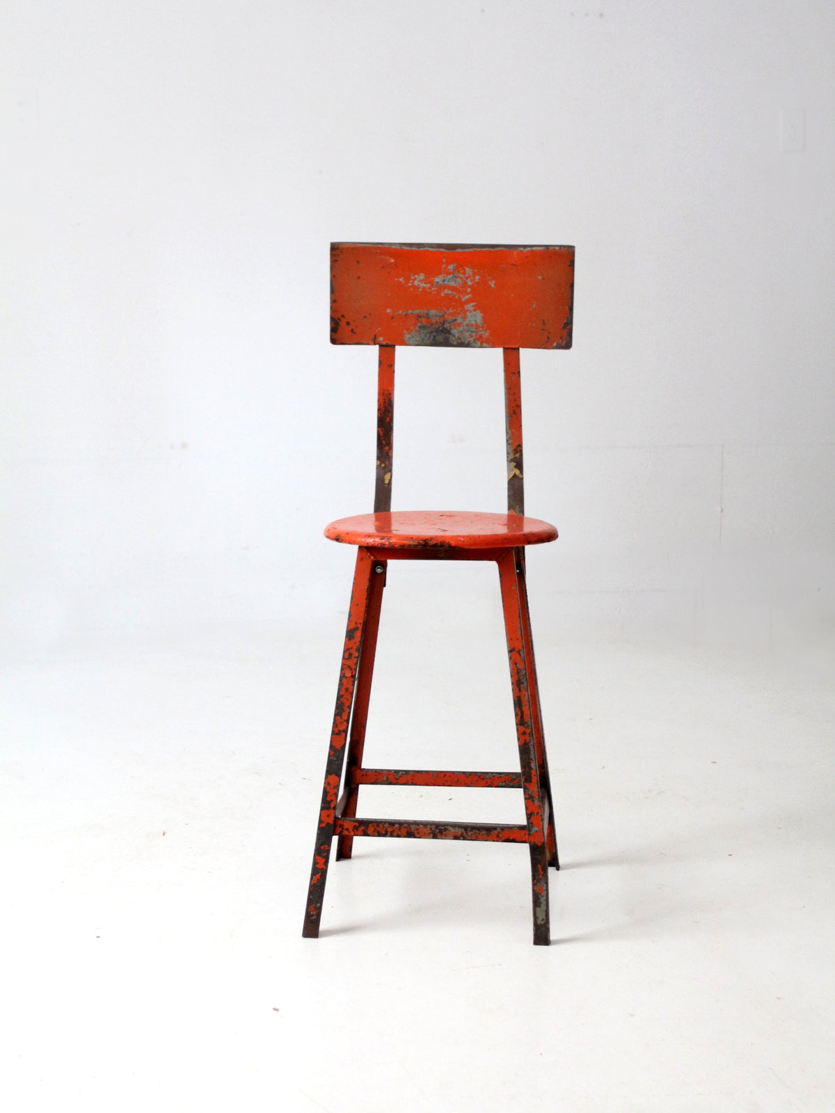 vintage industrial stool