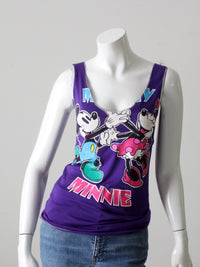 vintage Mickey and Minnie tank top