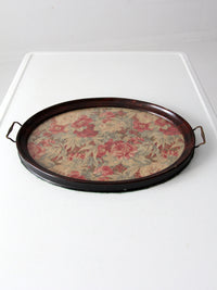 antique serving tray