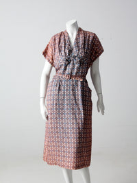 vintage 50s dress