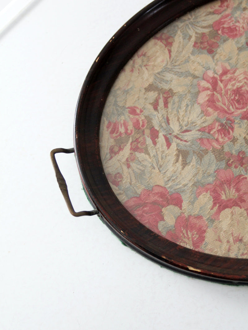 antique serving tray