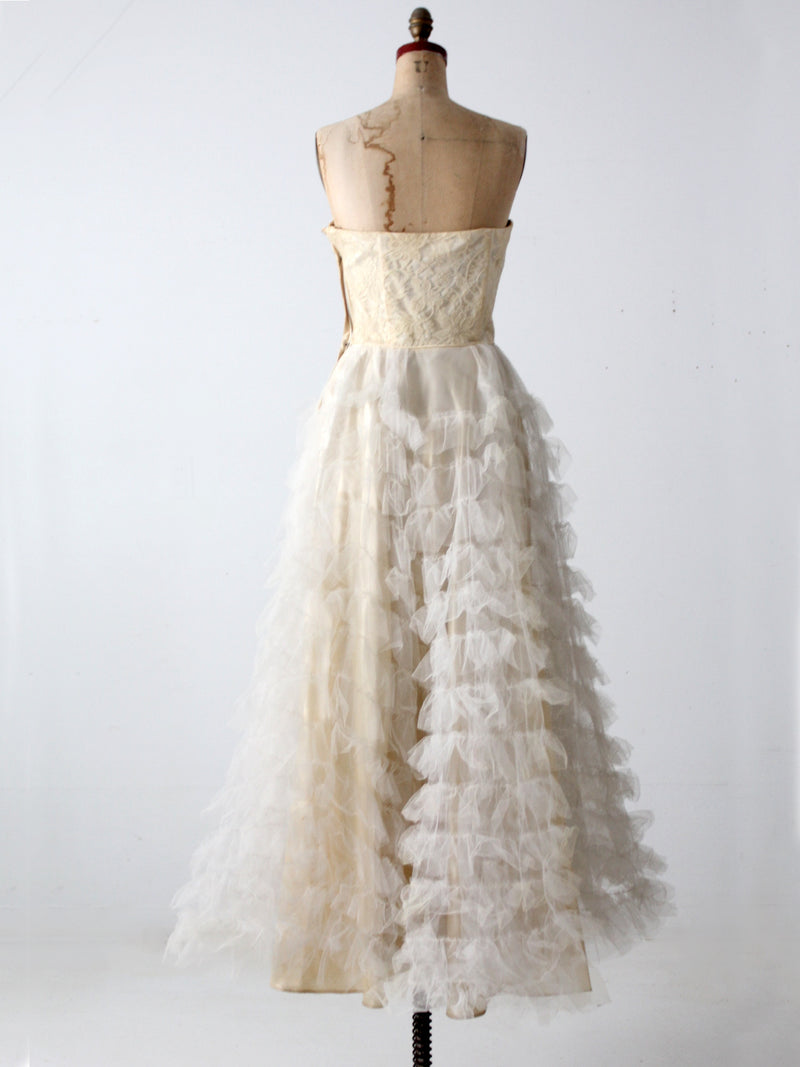 vintage wedding dress