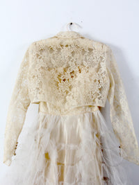 vintage wedding dress