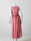 vintage 70s pink dress