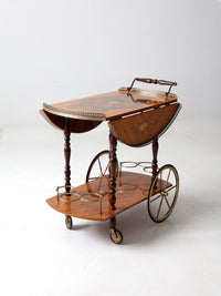 mid century Italian Sorrento Specialties bar cart