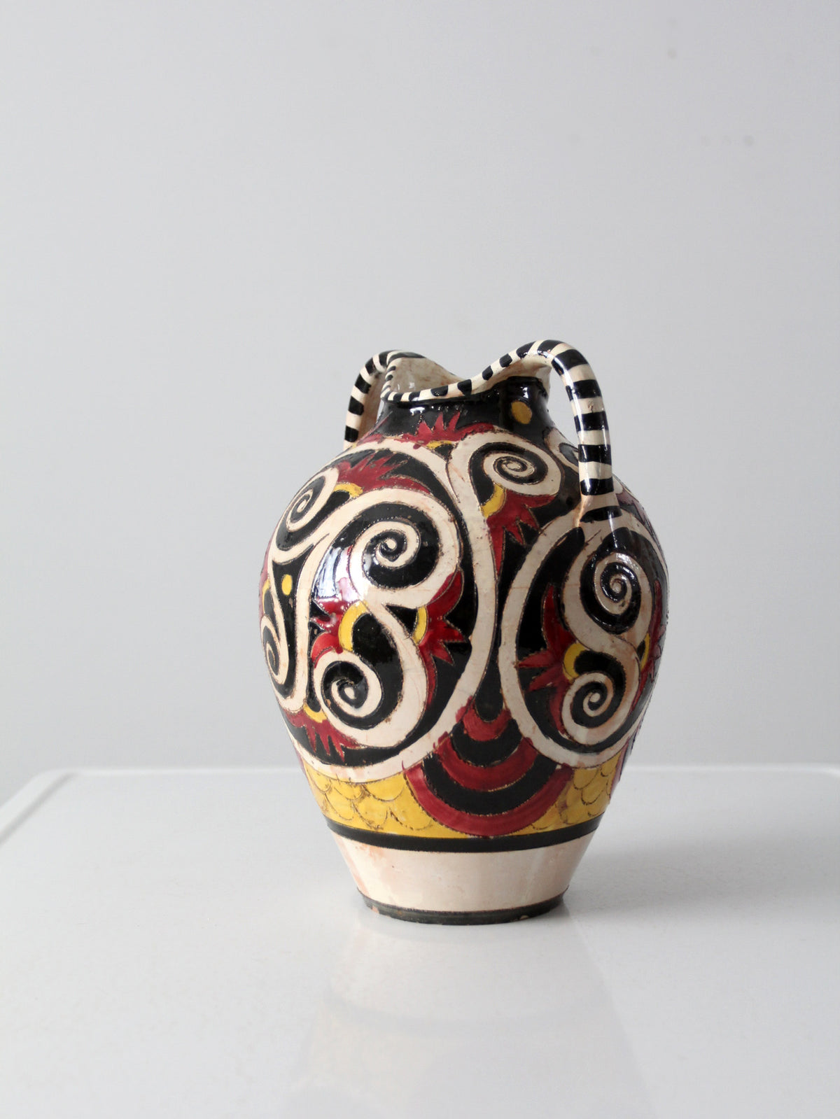 vintage Italian ceramic vase