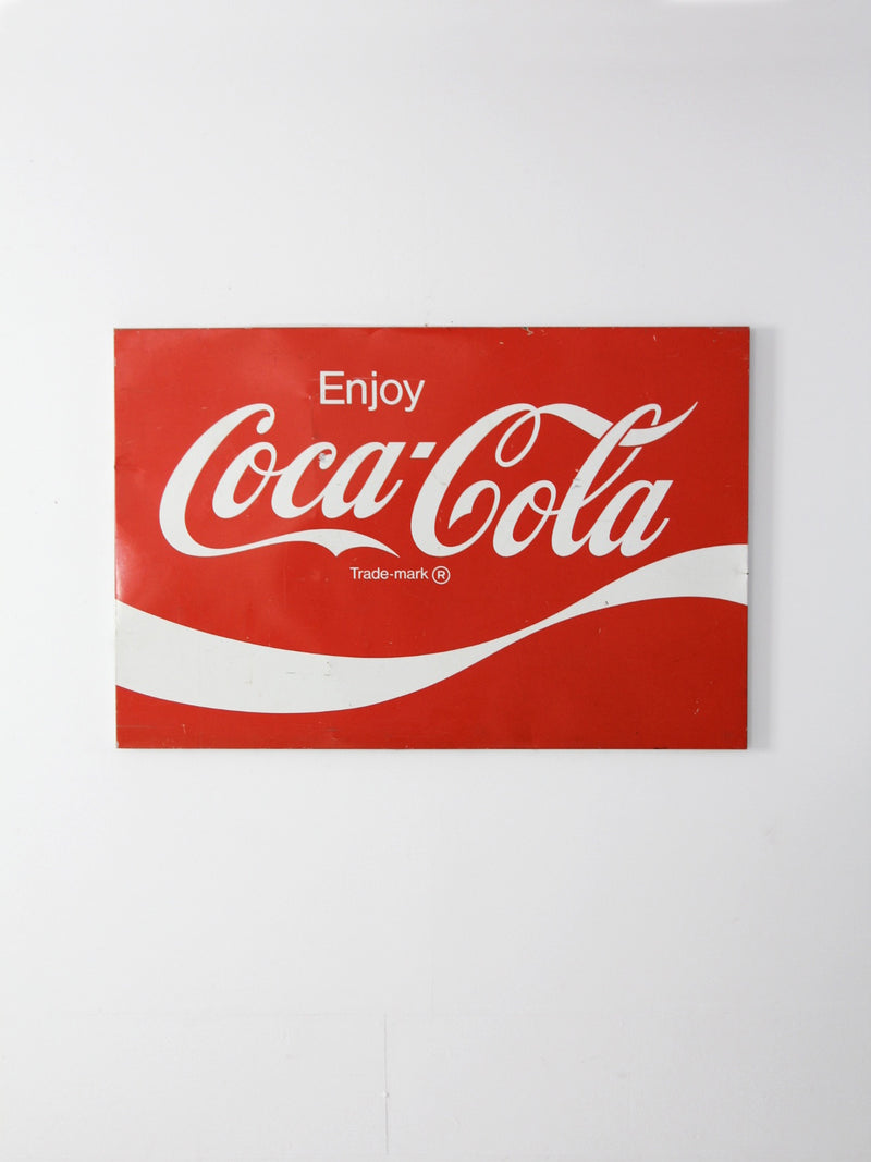 vintage Coca-Cola sign