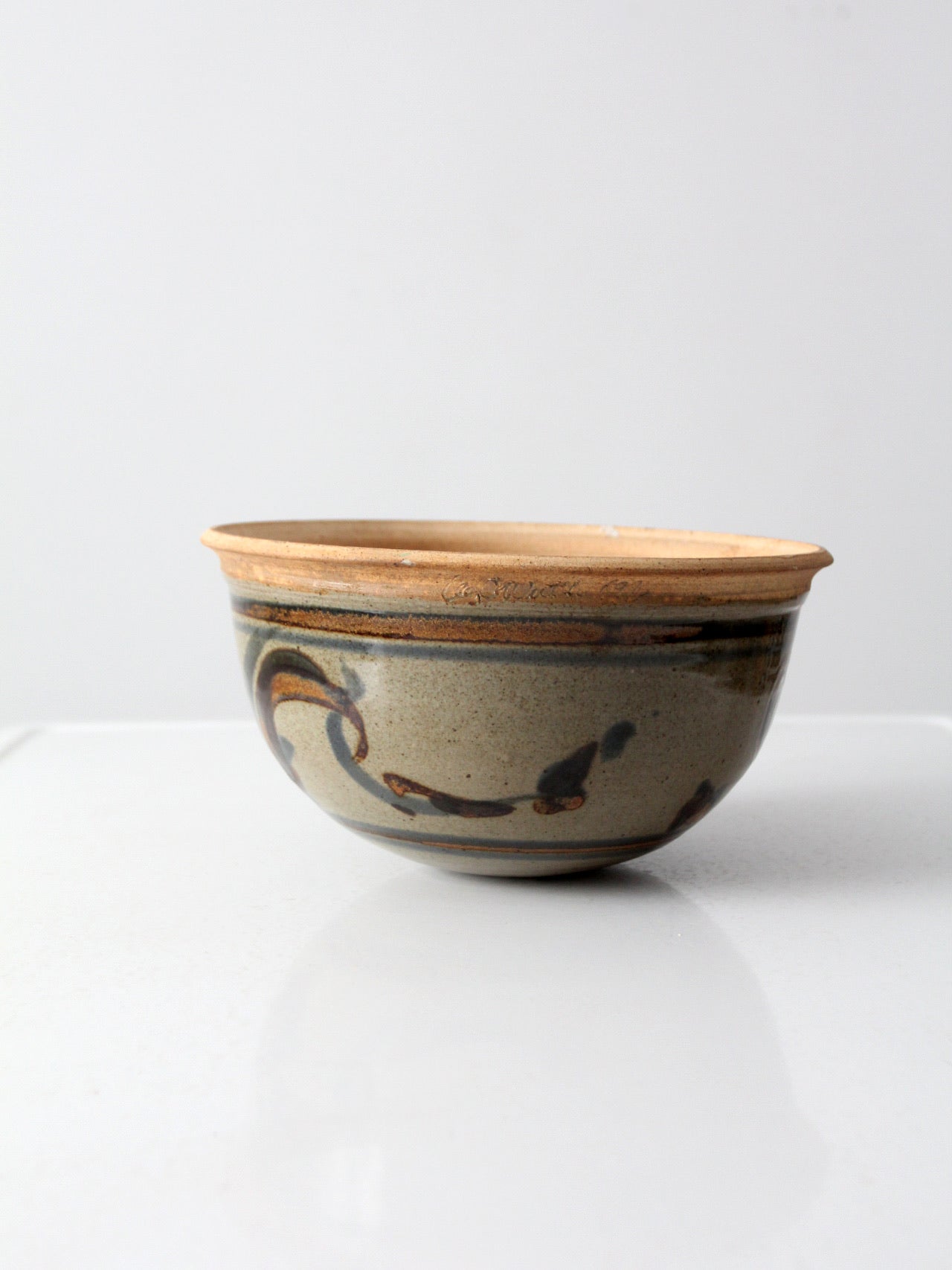 1970s studio pottery bowl