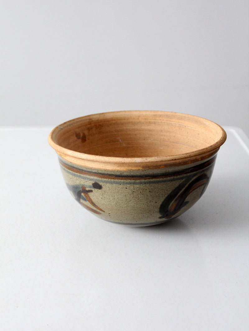 1970s studio pottery bowl