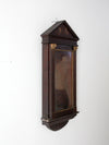 antique wood wall cabinet