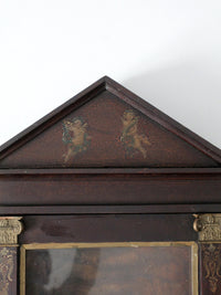 antique wood wall cabinet