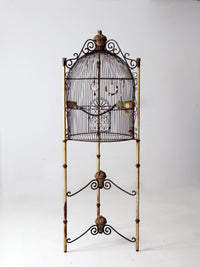 French Victorian style large birdcage