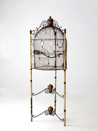 French Victorian style large birdcage