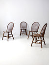vintage dining chairs set of 4