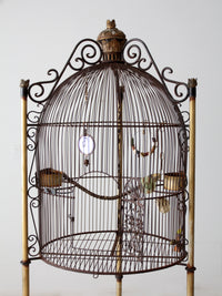 French Victorian style large birdcage