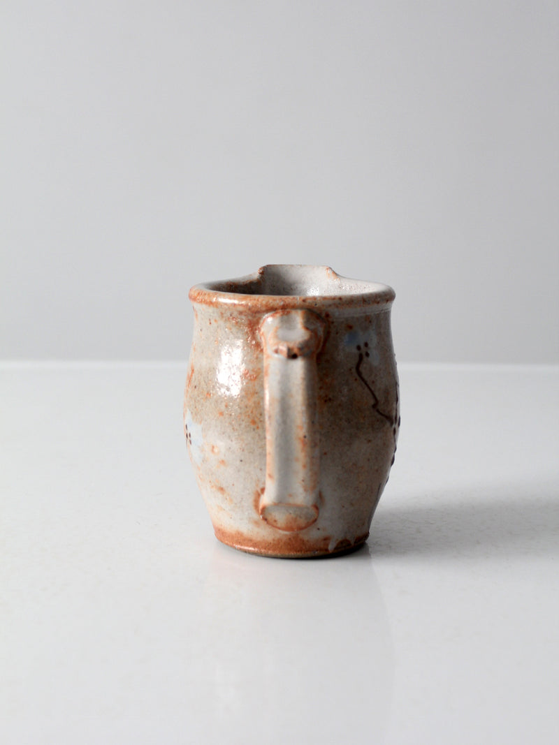 vintage pottery pitcher