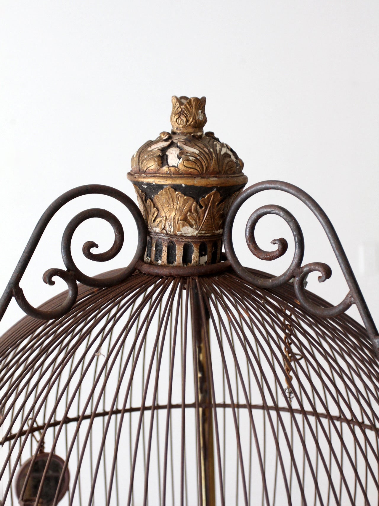 French Victorian style large birdcage – 86 Vintage