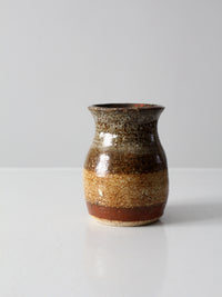 vintage 70s studio pottery vase