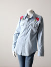 vintage 70s western shirt
