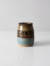 vintage studio pottery mug