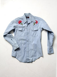 vintage 70s western shirt