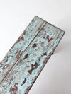 antique primitive painted bench