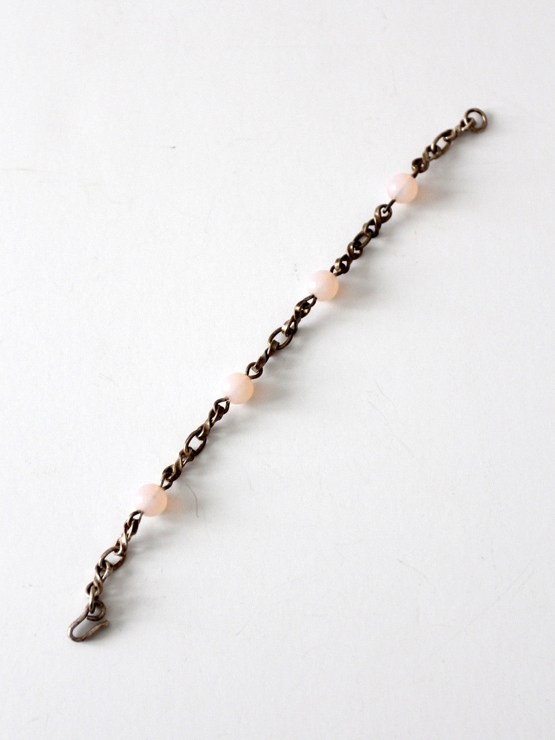 vintage sterling silver chain link bracelet – 86 Vintage