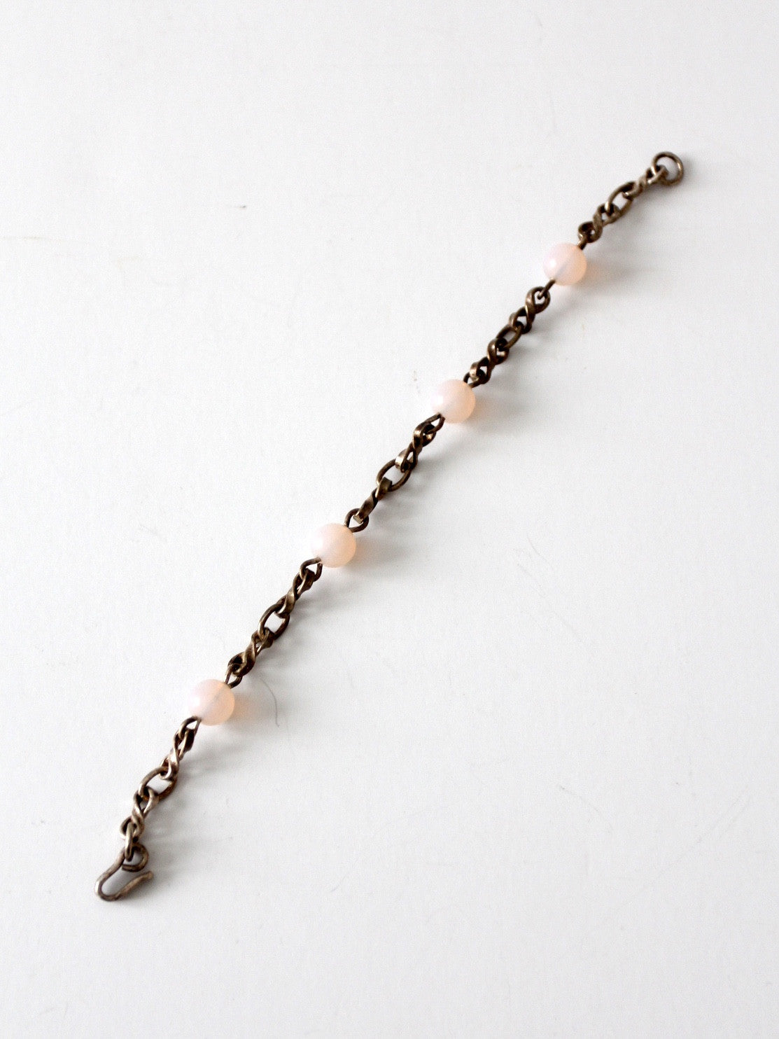 vintage sterling silver chain link bracelet