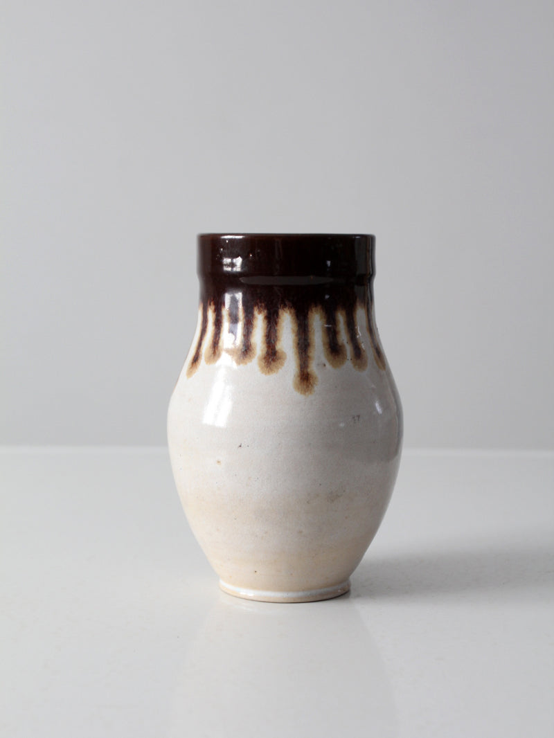 vintage Bier studio pottery vase