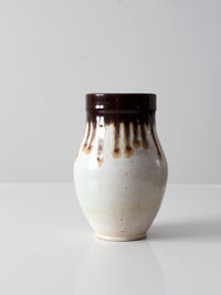 vintage Bier studio pottery vase