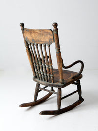 antique children's rocking chair