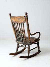 antique children's rocking chair