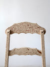 vintage painted wood dining chairs set of 4