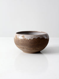 vintage studio pottery bowl