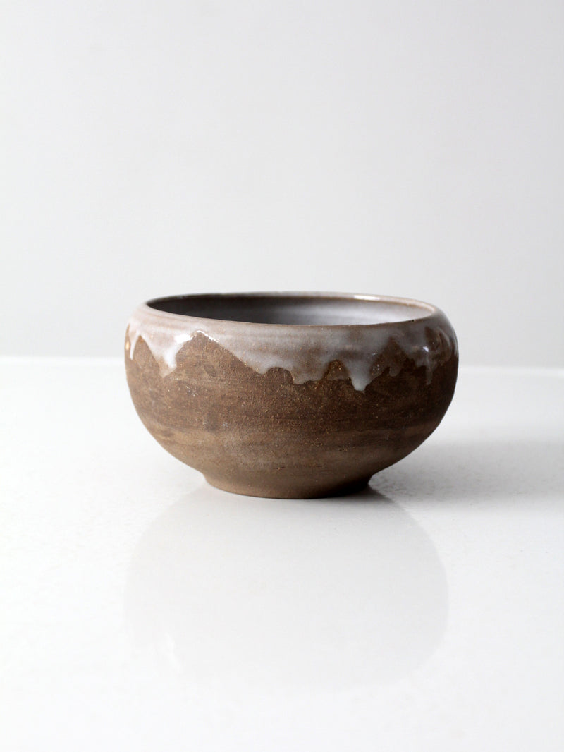 vintage studio pottery bowl