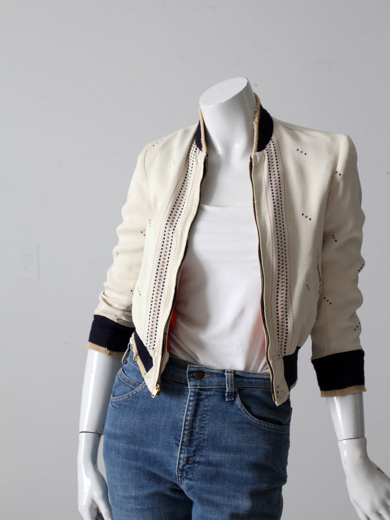 vintage 50s sportswear jacket by Cranbrook Jr