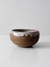 vintage studio pottery bowl