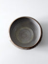 vintage studio pottery bowl