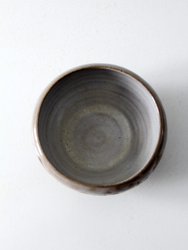 vintage studio pottery bowl