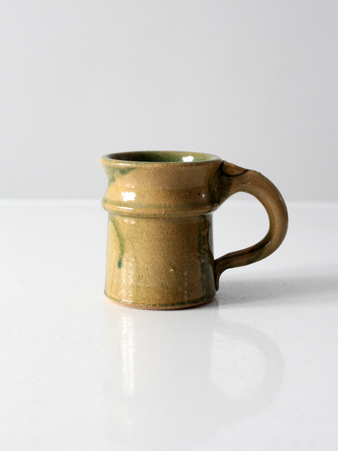 vintage studio pottery mug