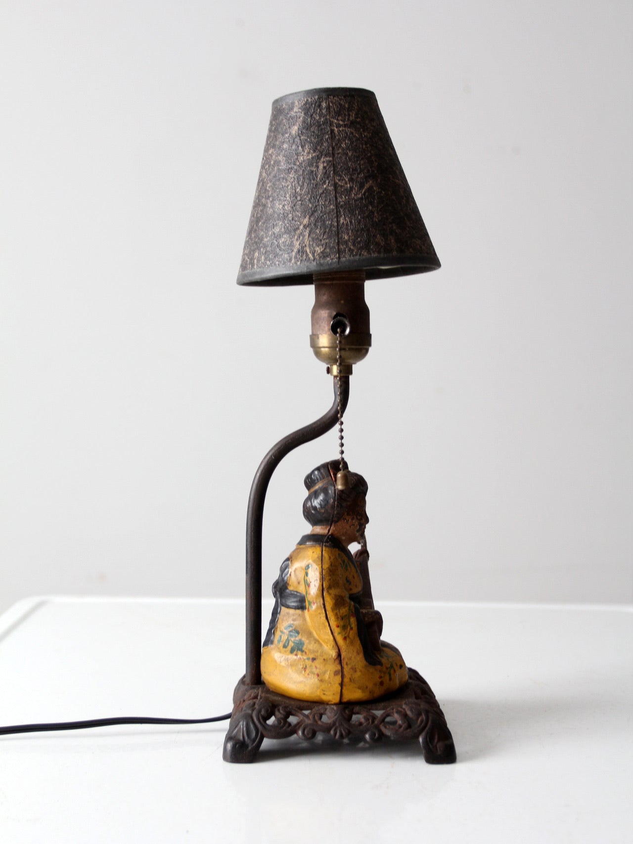 Hubley cast iron lamp circa 1930