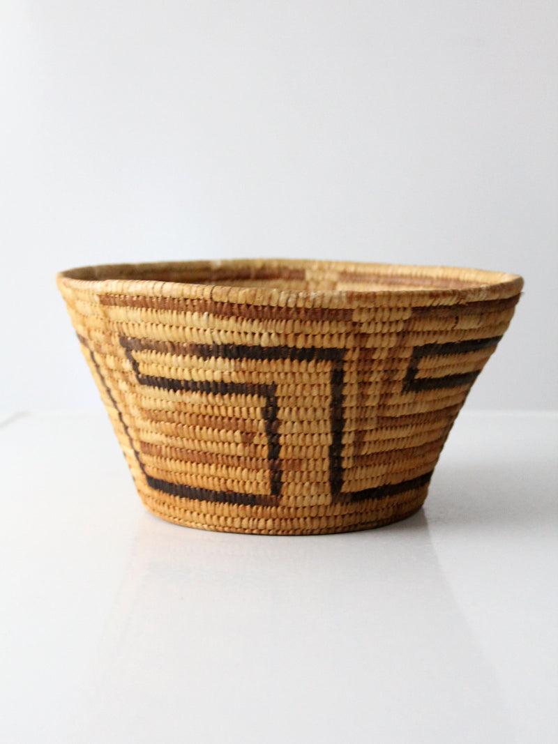 vintage Native American basket