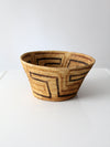 vintage Native American basket